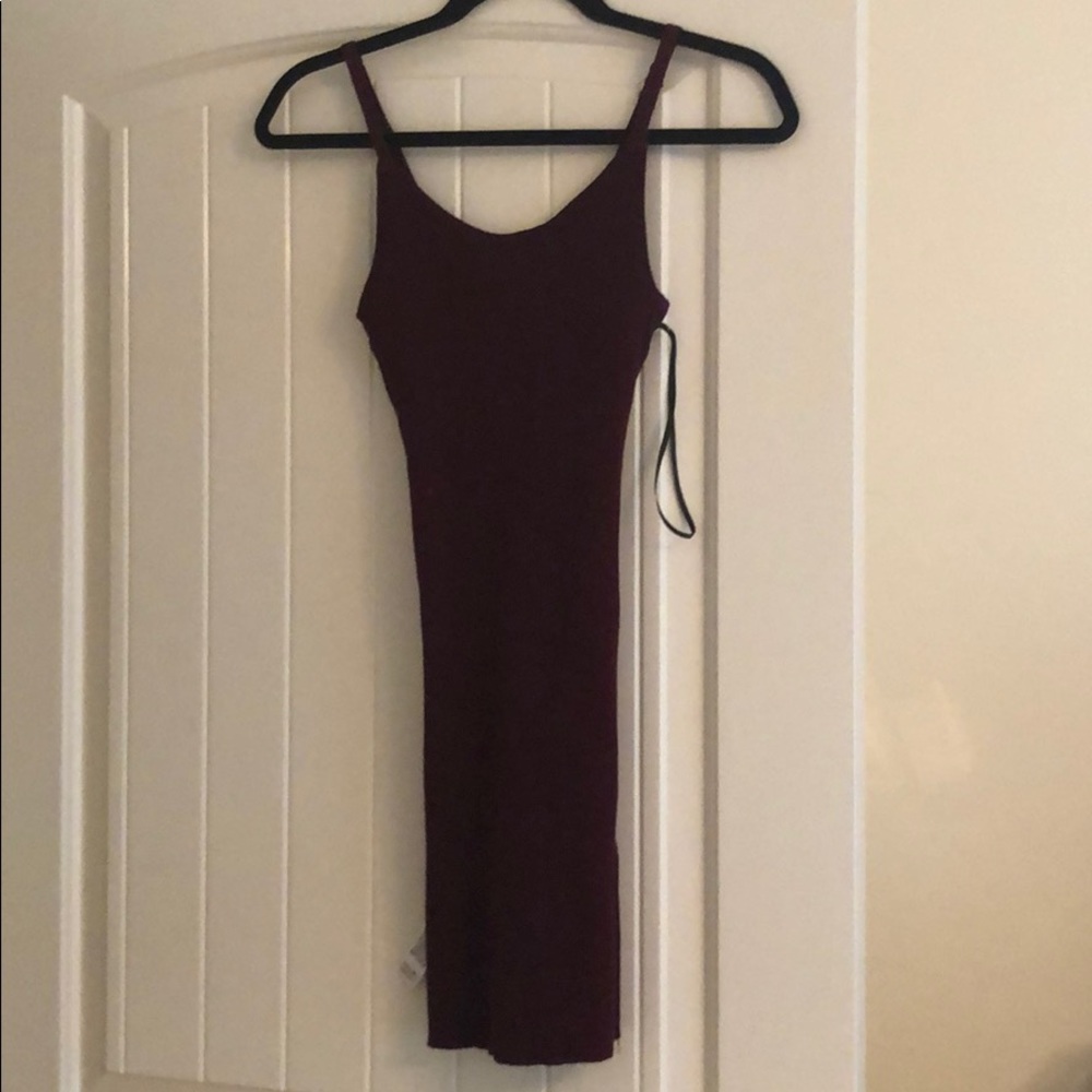 Maroon dress